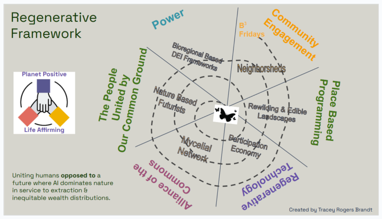 The Regenerative Framework diagram.
